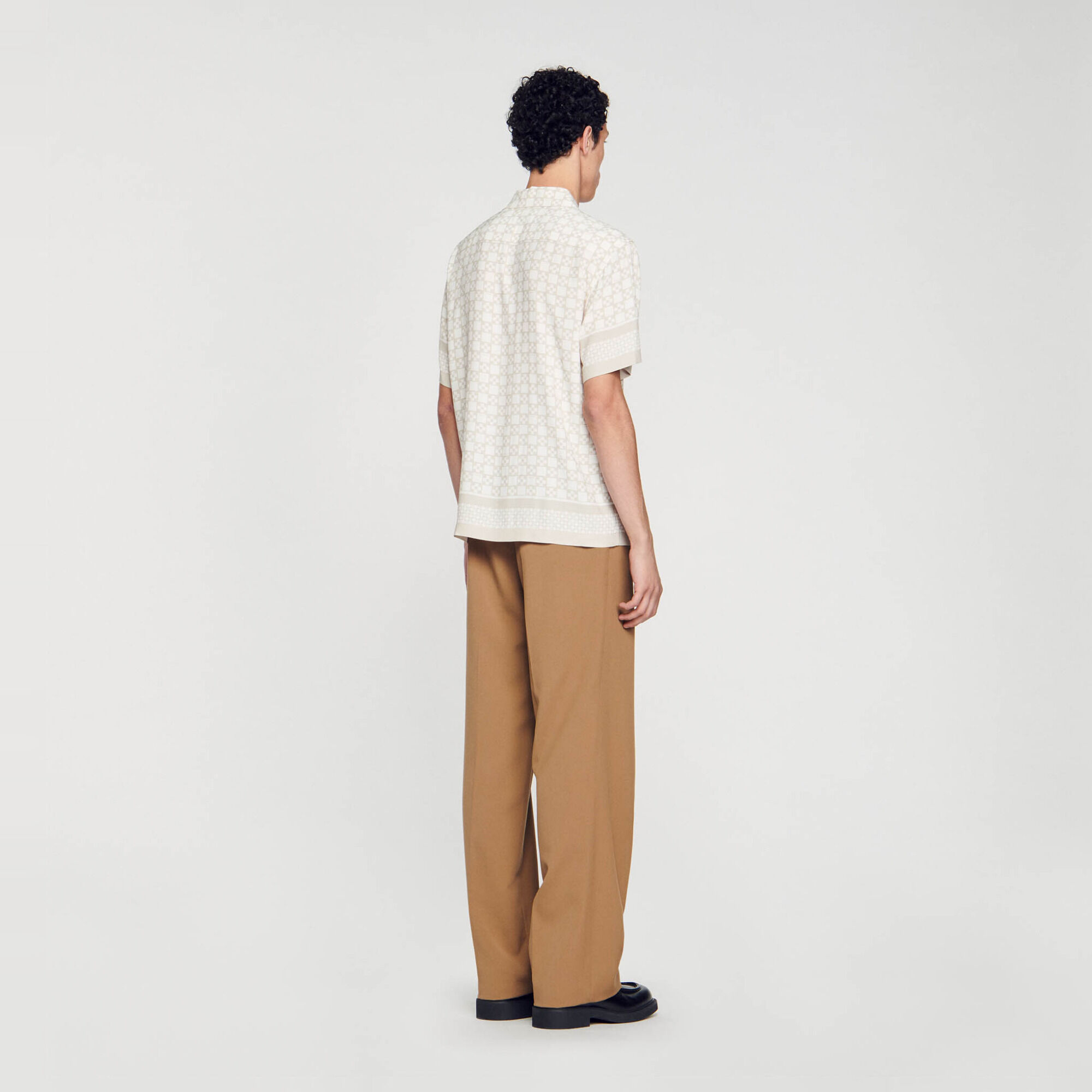 Square Cross short-sleeved shirt