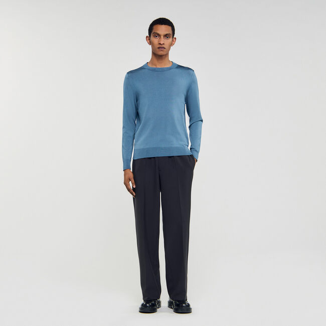 Fine knit jumper