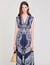 Bandana-print maxi dress