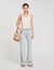 Rib knit vest top