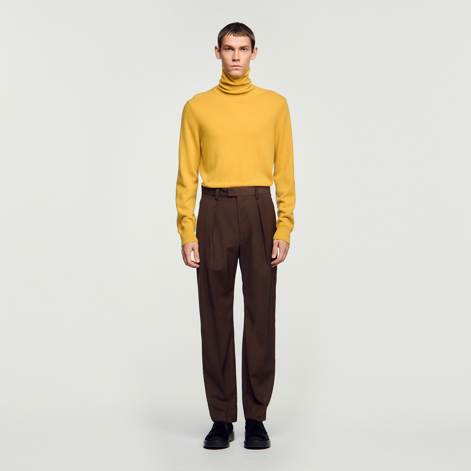 Wide-leg wool trousers - Men | Sandro