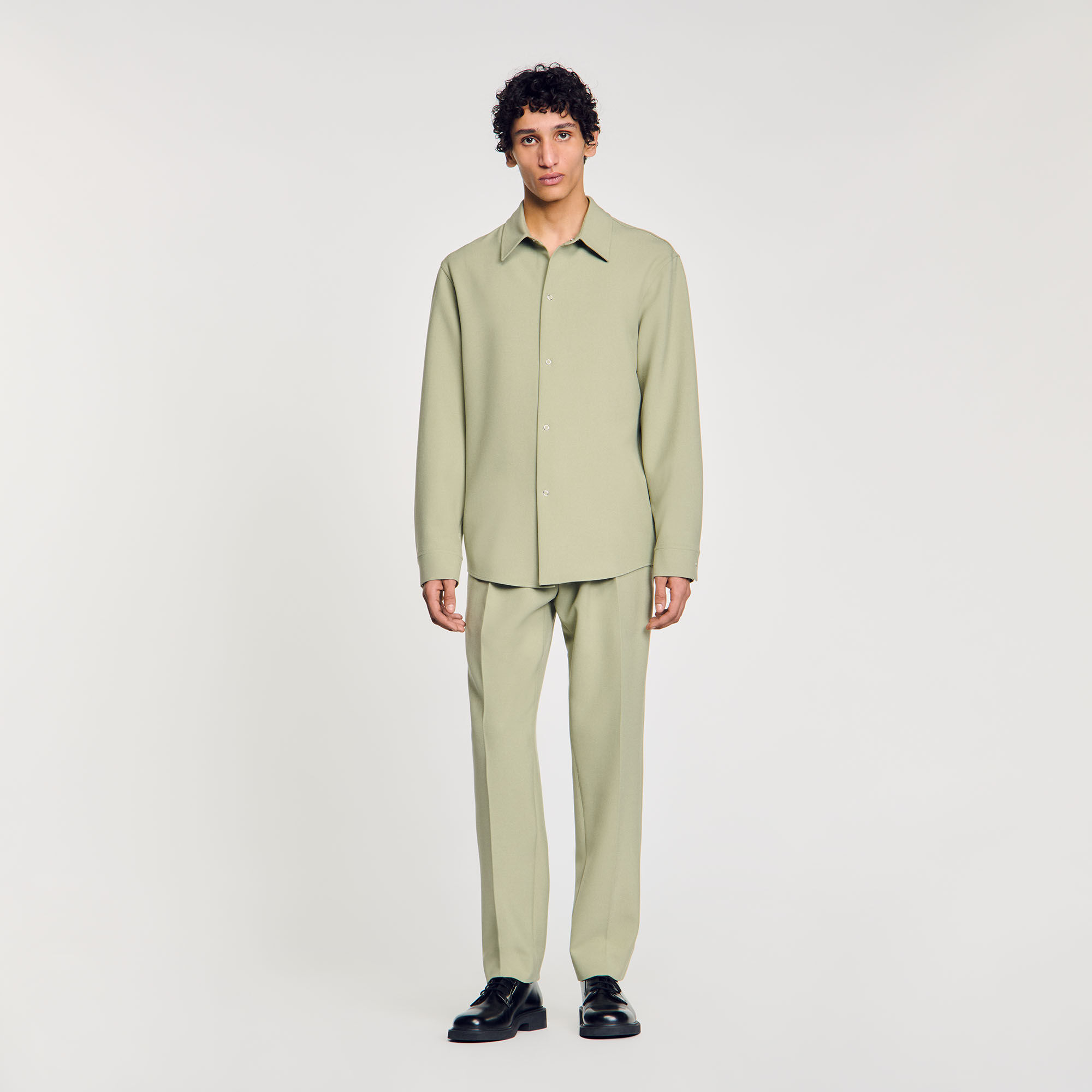 Long-sleeved jersey shirt