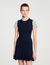 2-in-1 short knit dress