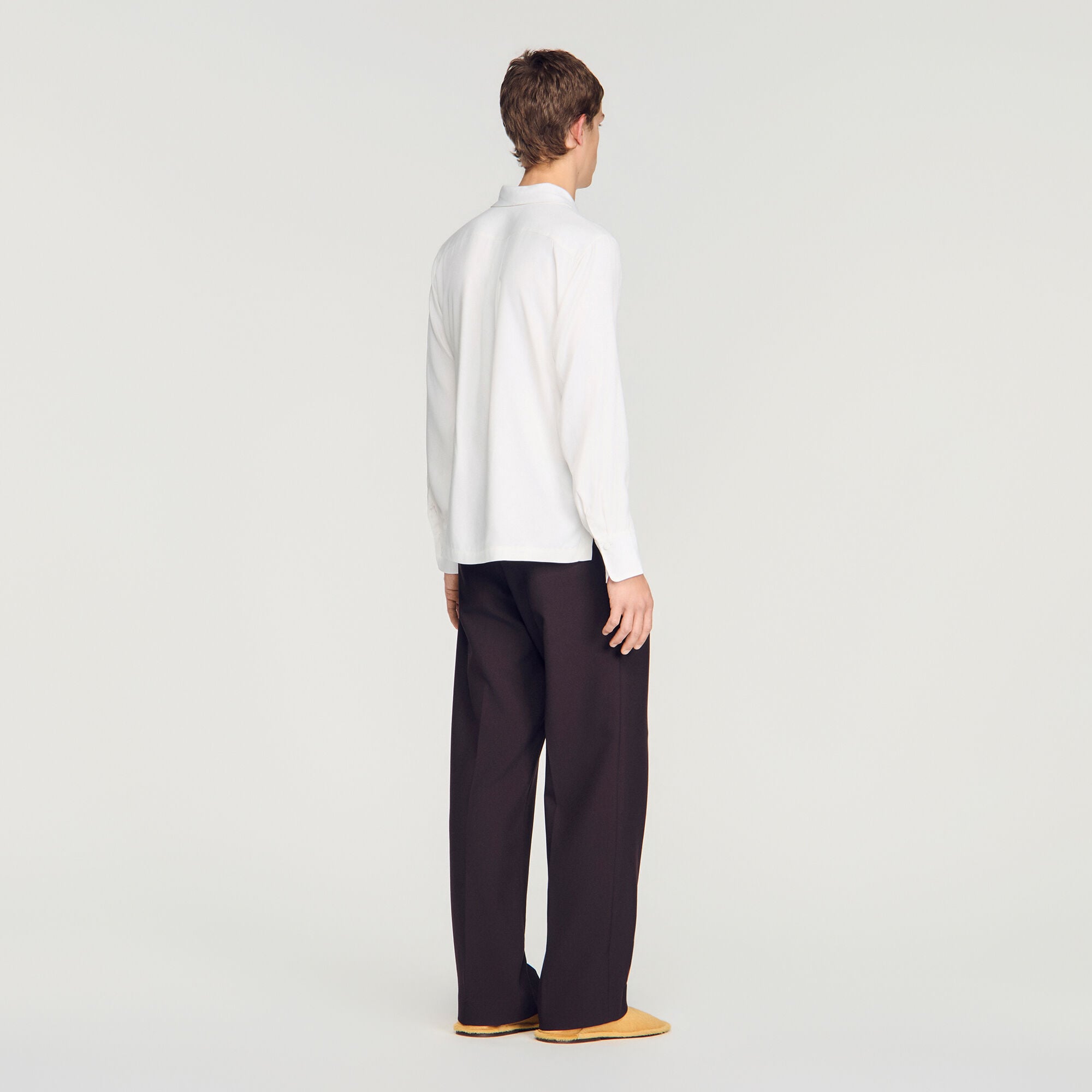 Tunic-effect shirt