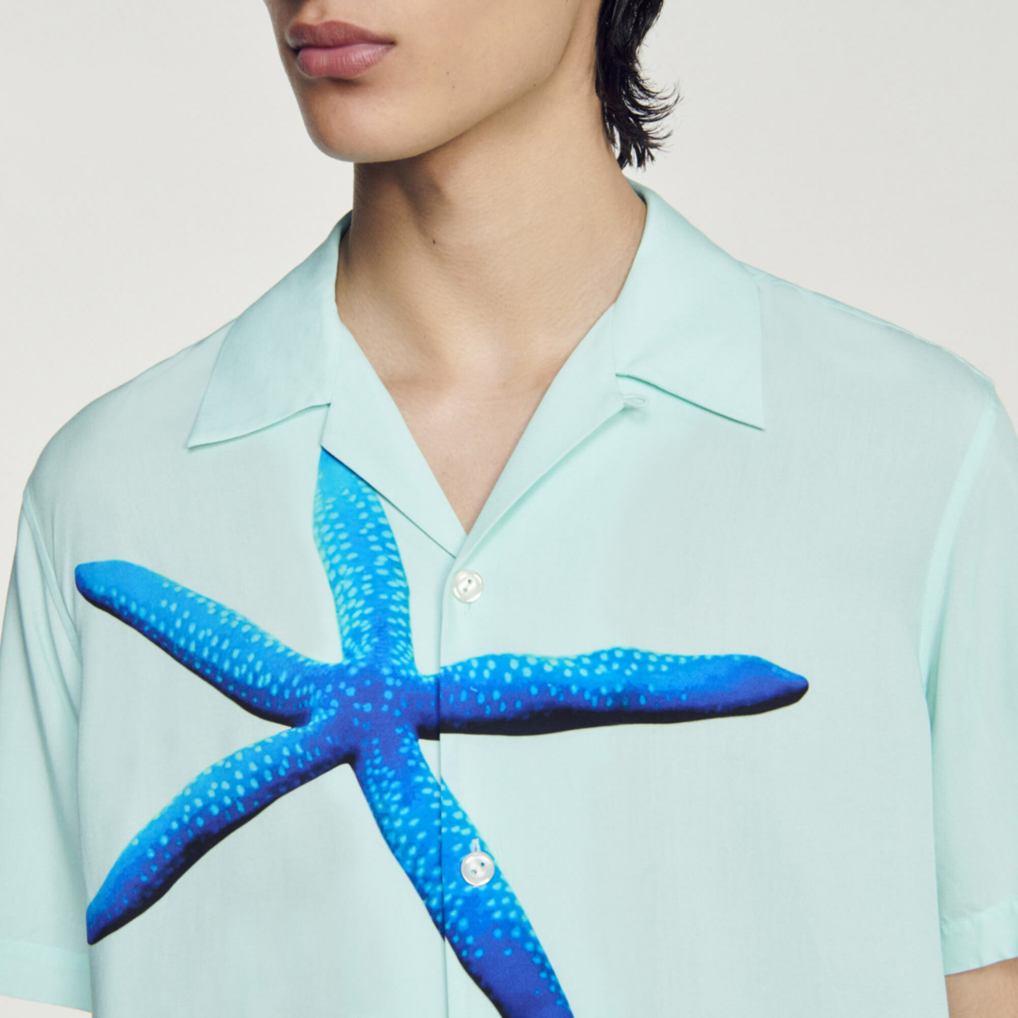 Starfish printed shirt