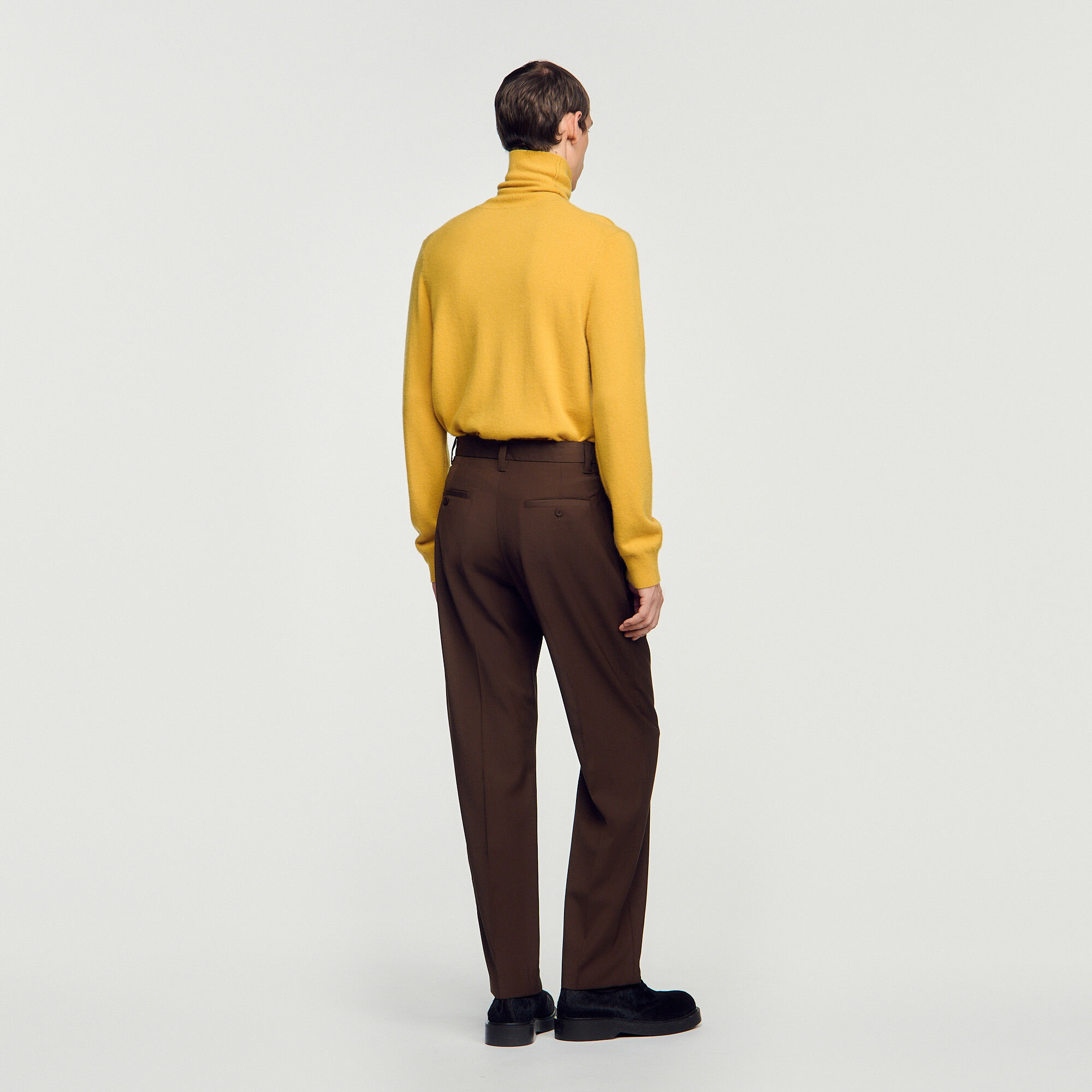 Wide-leg wool trousers - Men | Sandro
