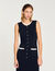 Long dress with crochet detailing