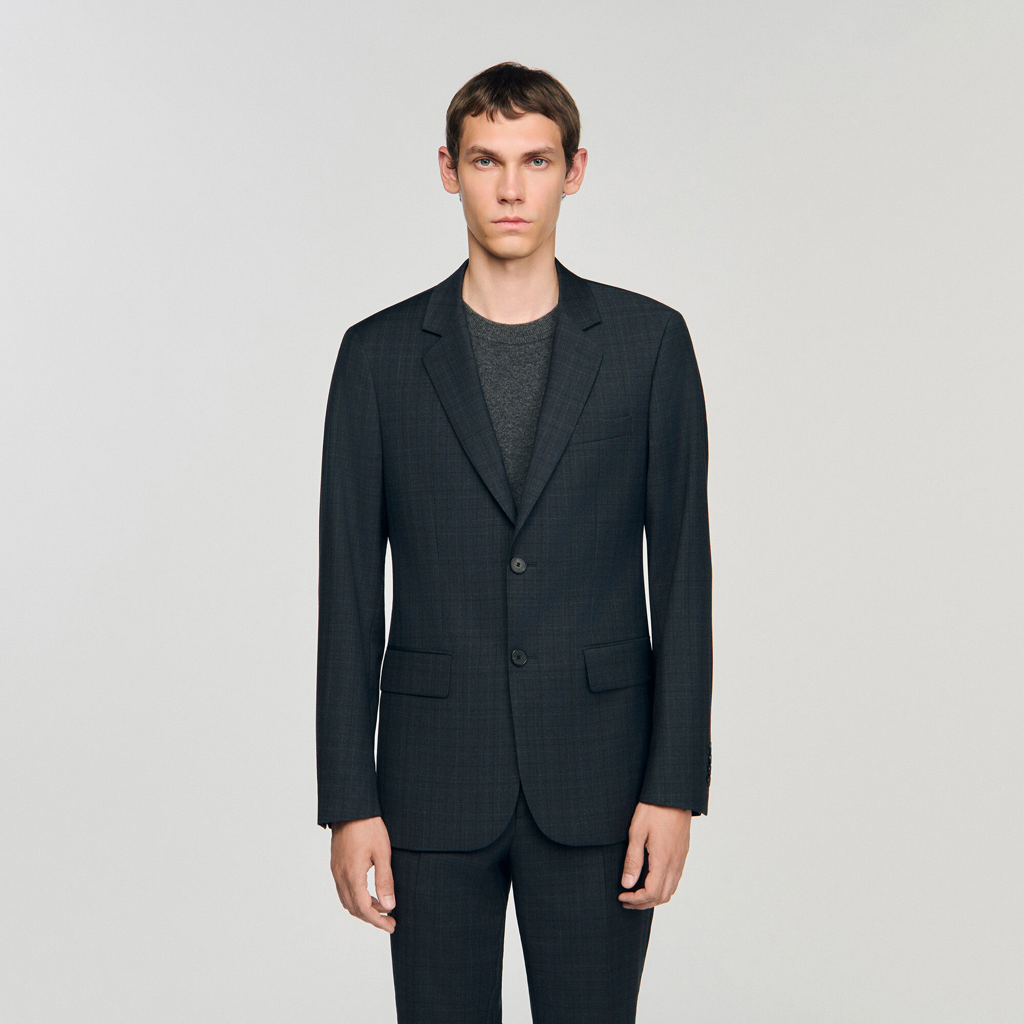 Wool suit jacket