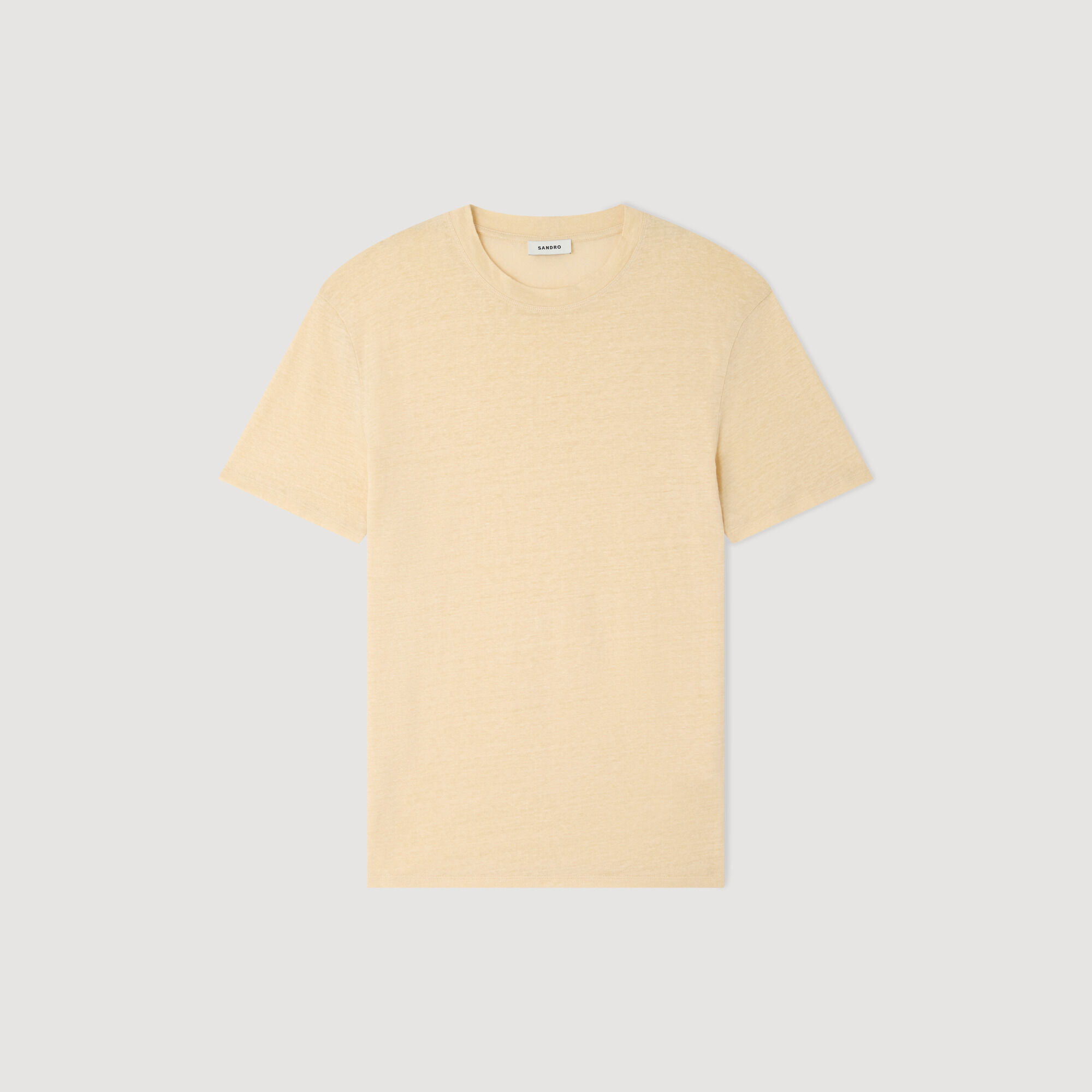 Certified linen T-shirt