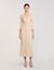 Rhinestone knit maxi dress
