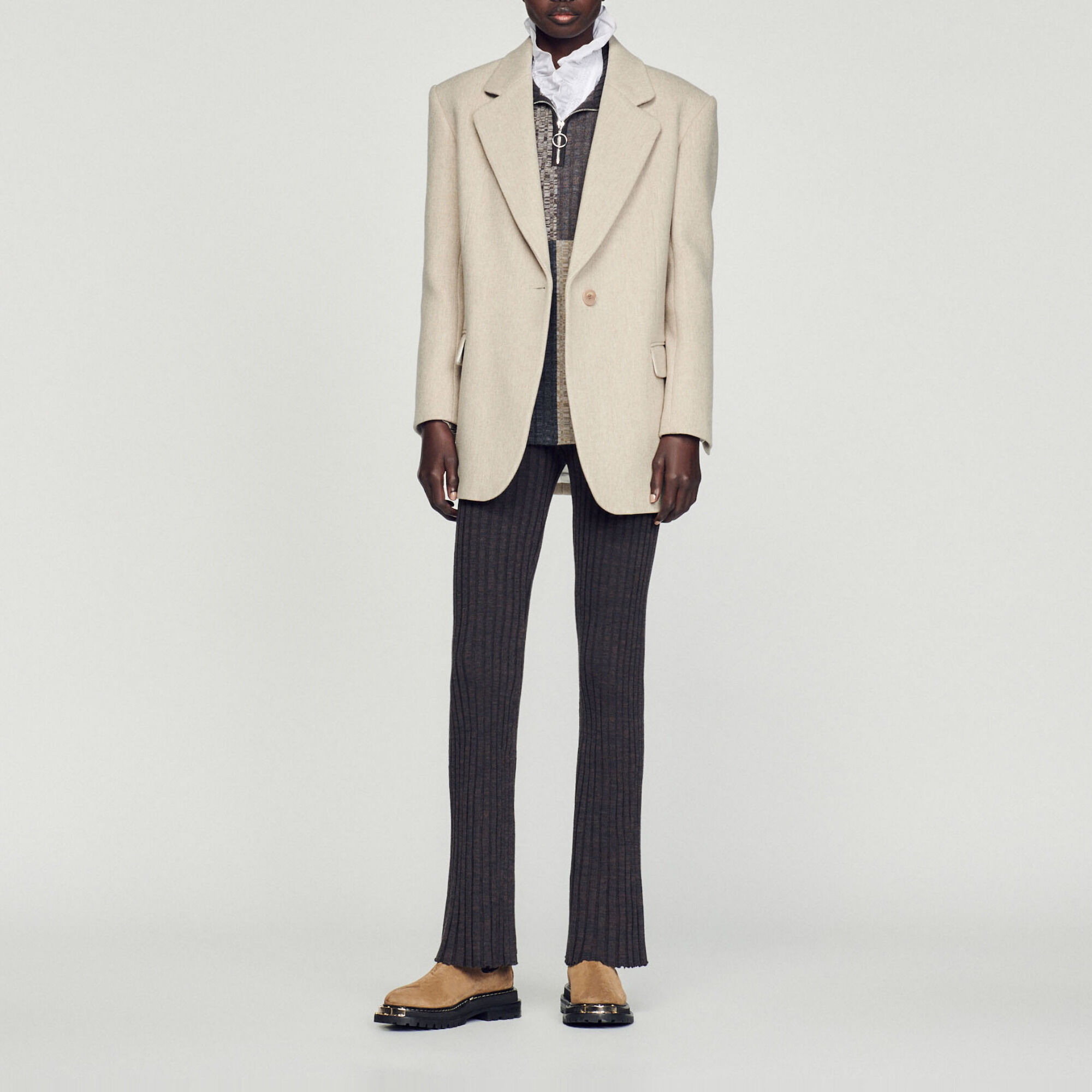 Oversized suit jacket