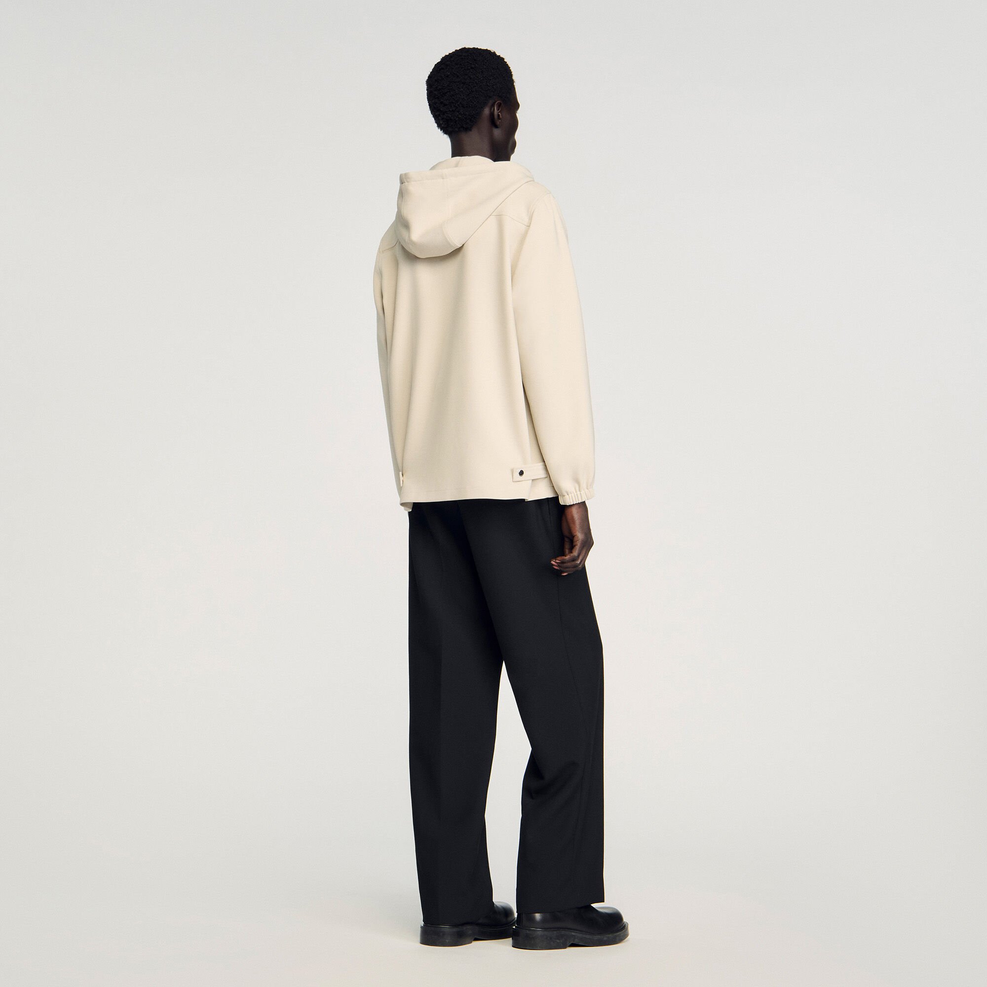 Hooded shirt