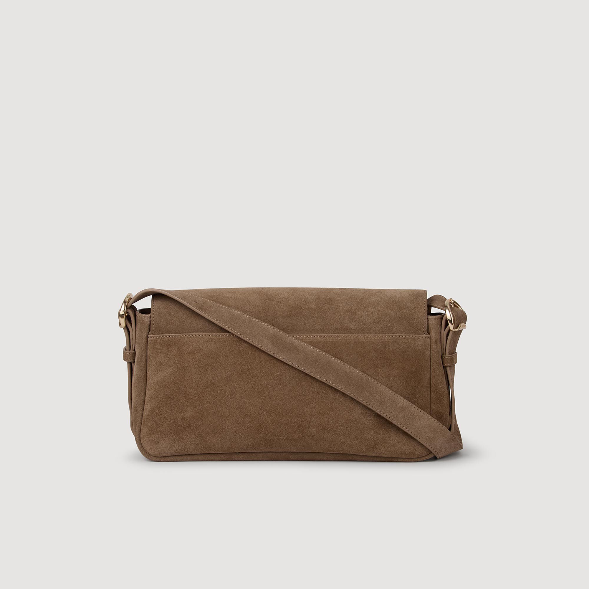 Le Mambo suede leather bag