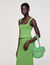 Crochet bag with tassels