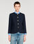 Round collar jacket