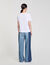 Cotton T-shirt with embroidery