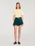 Dual-material knit jumper