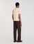 Short-sleeve knitted polo shirt