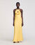 Ruffled maxi dress
