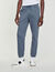 Embroidered fleece jogging bottoms