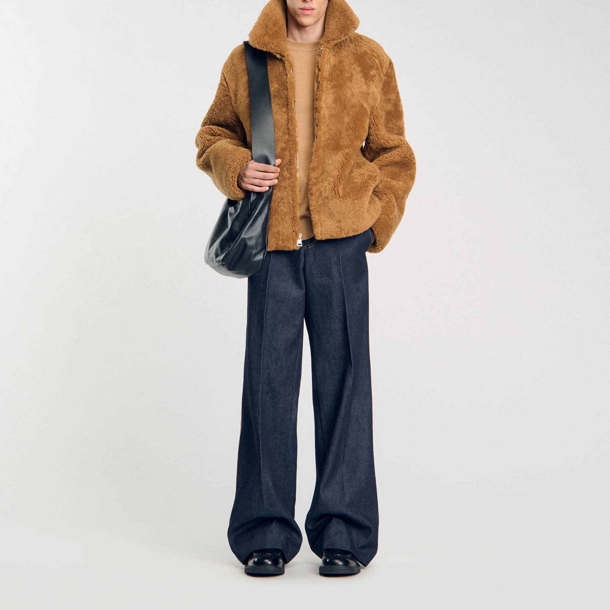 Shearling jacket - Men | Sandro