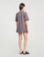 Oversized check shirt
