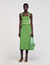 Crochet bag with tassels