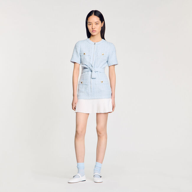 Short tweed dress