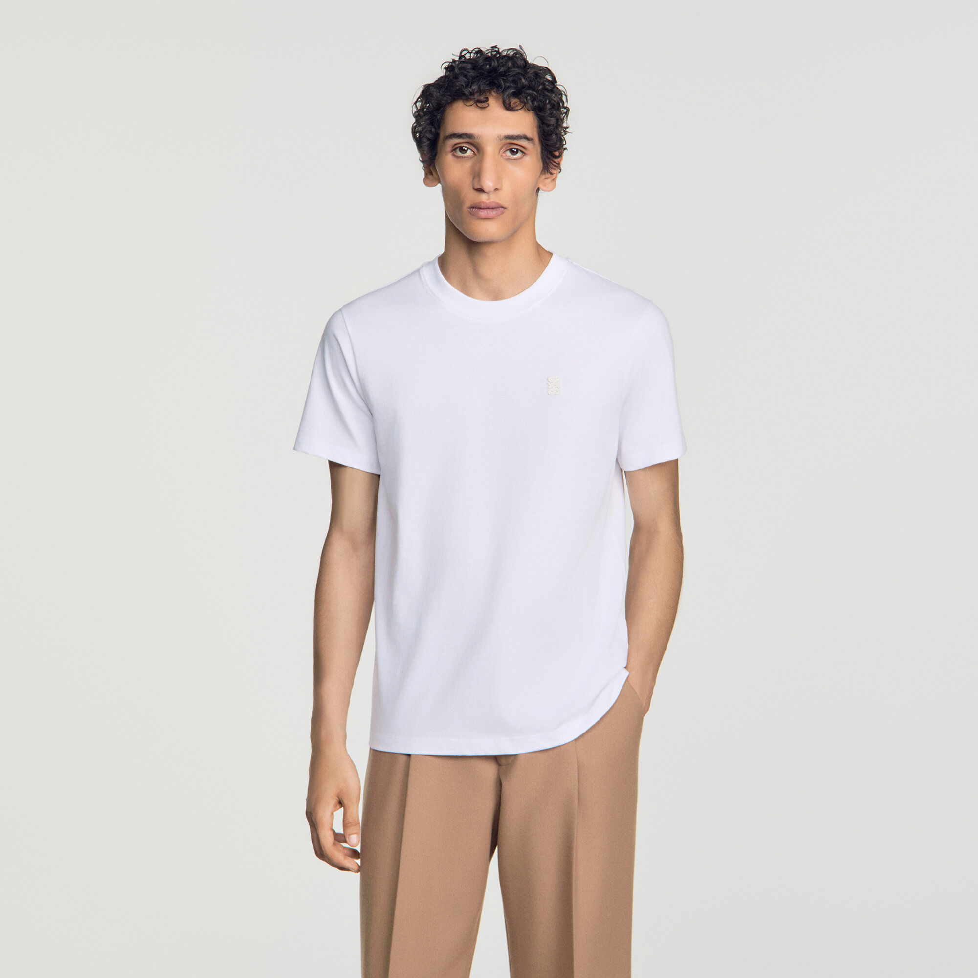 Cotton logo T-shirt