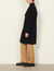Double-faced wool coat