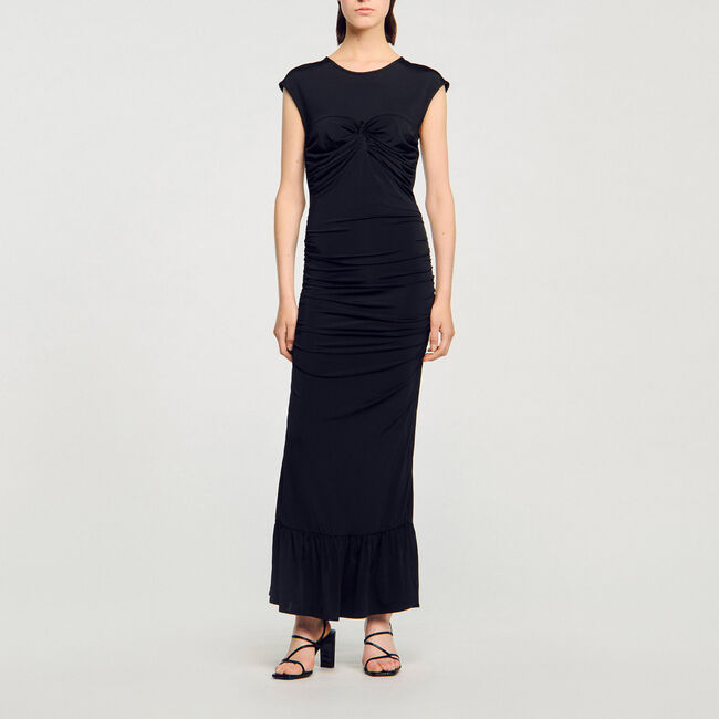 Draped maxi dress - Women | Sandro