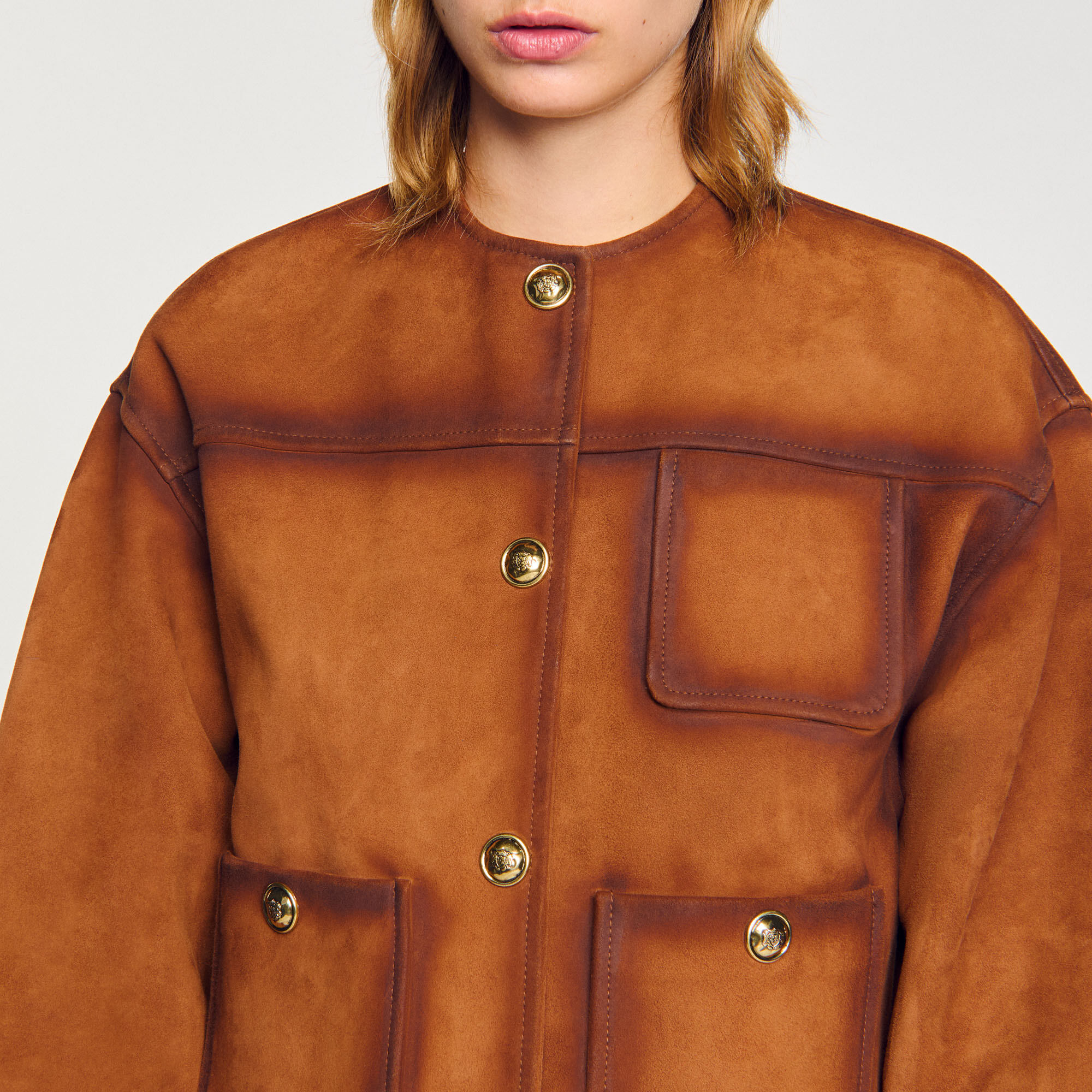 Suede jacket - Women | Sandro