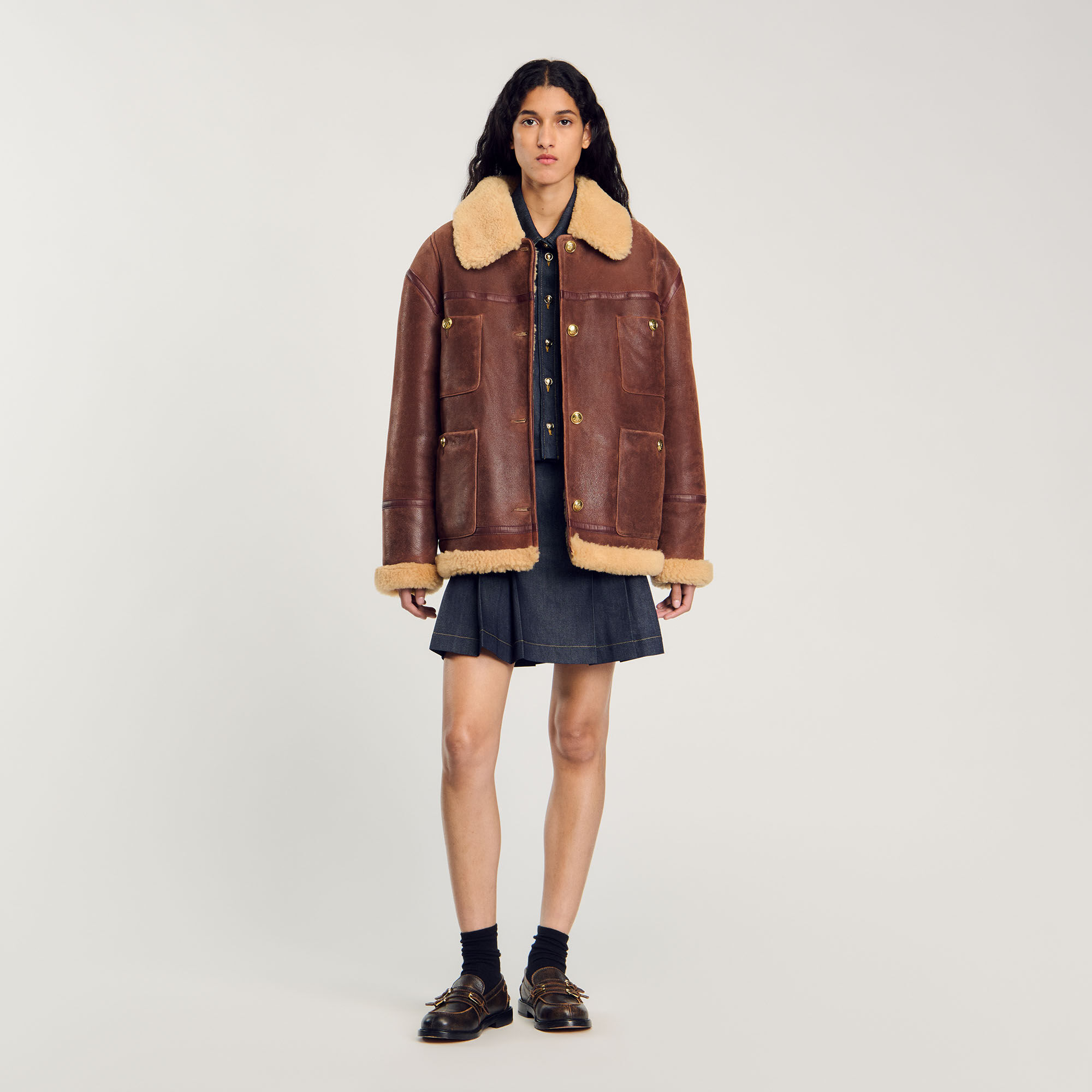 Shearling jacket