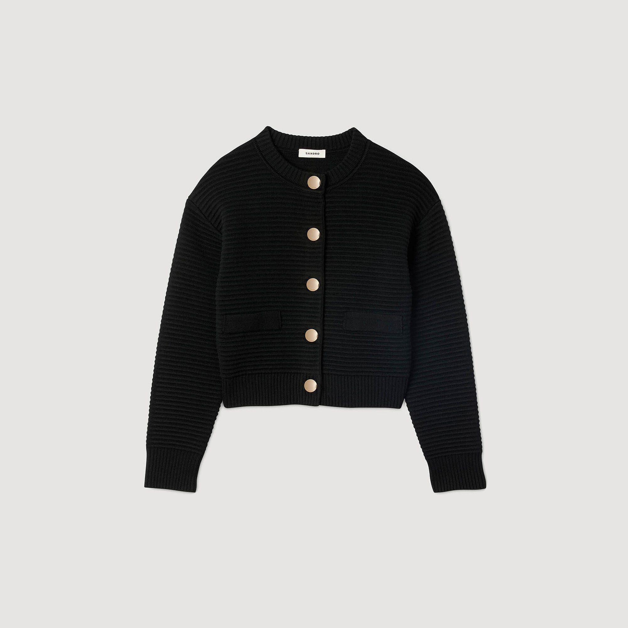 Textured knit cardigan - Women | Sandro