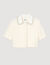 Short-sleeved rhinestone jacket