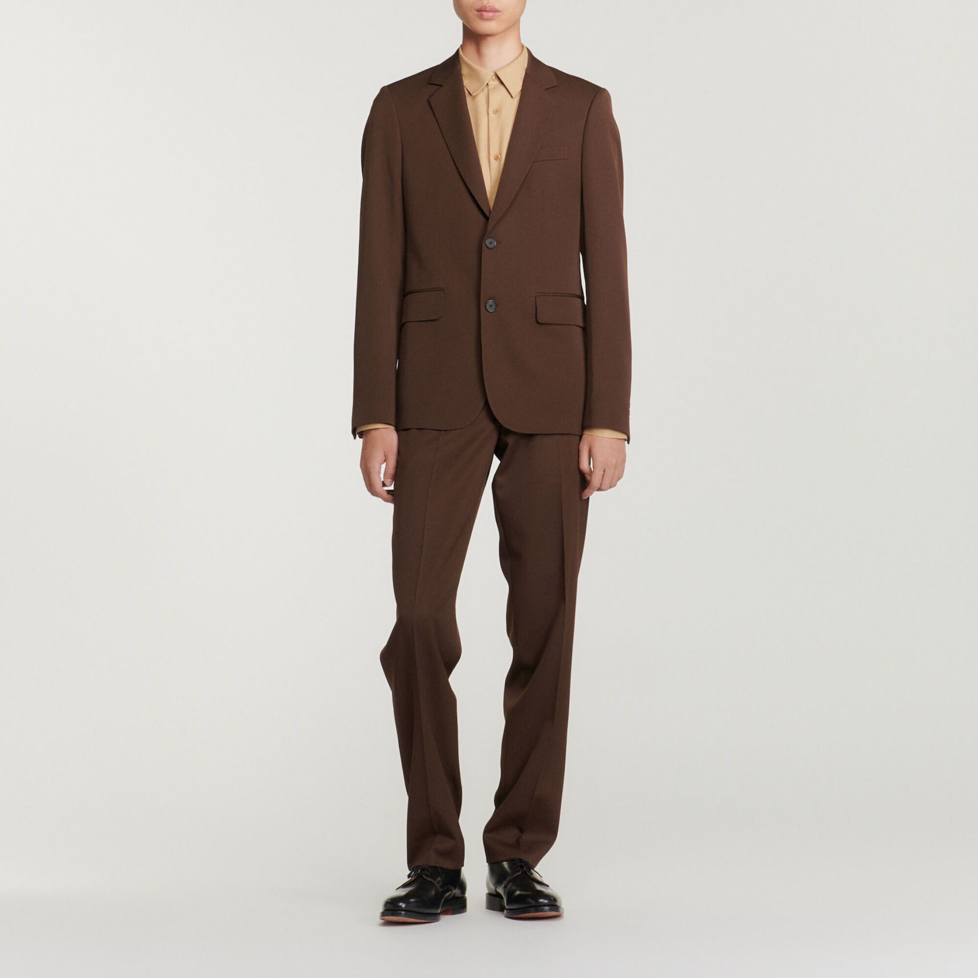 Virgin wool suit jacket