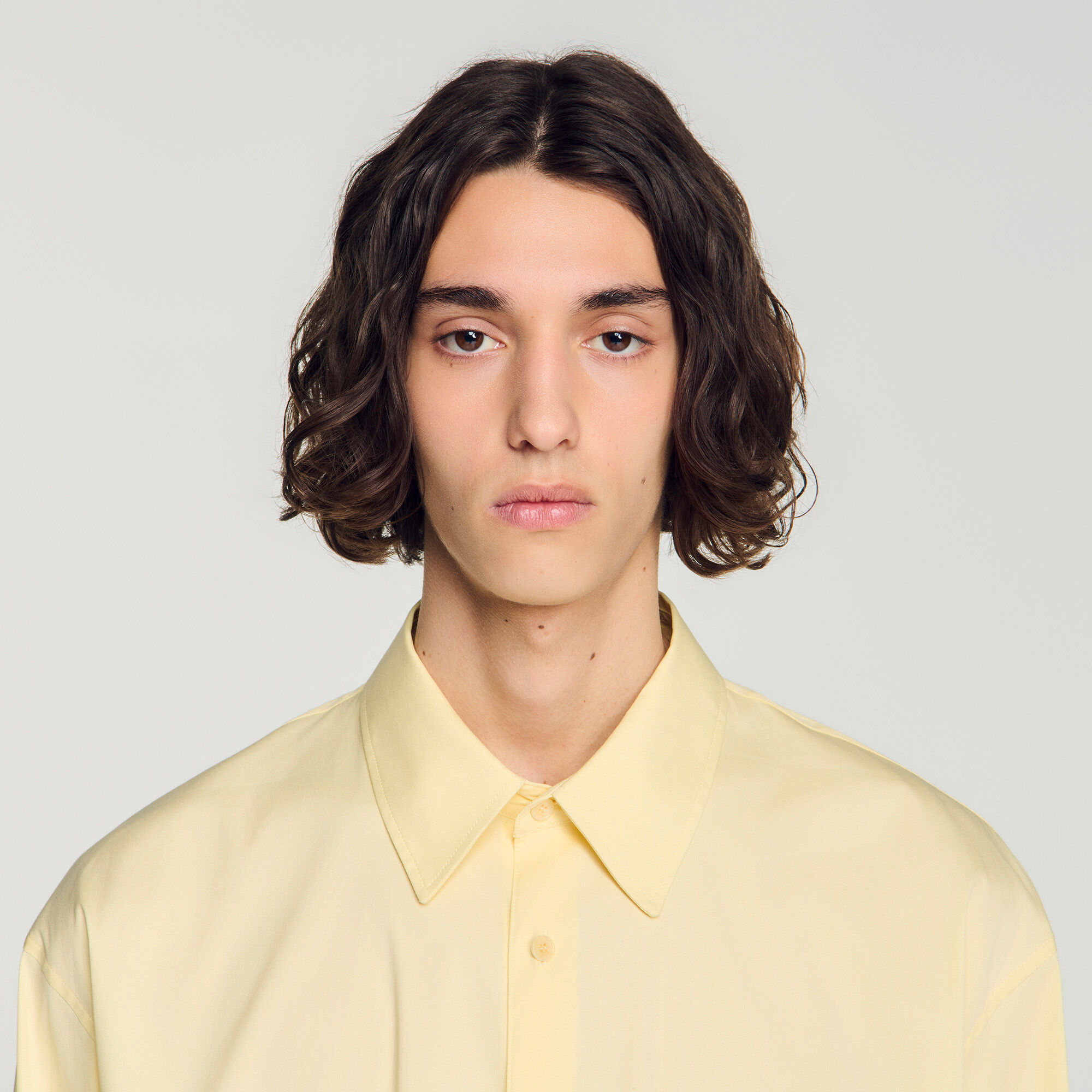 Oversized cotton shirt - Mixte | Sandro