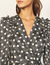 Short flowing printed dress