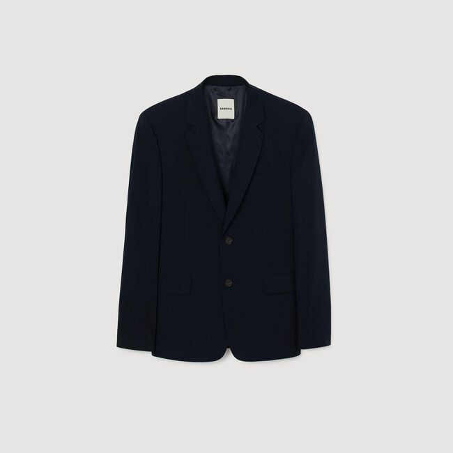 Wool suit jacket