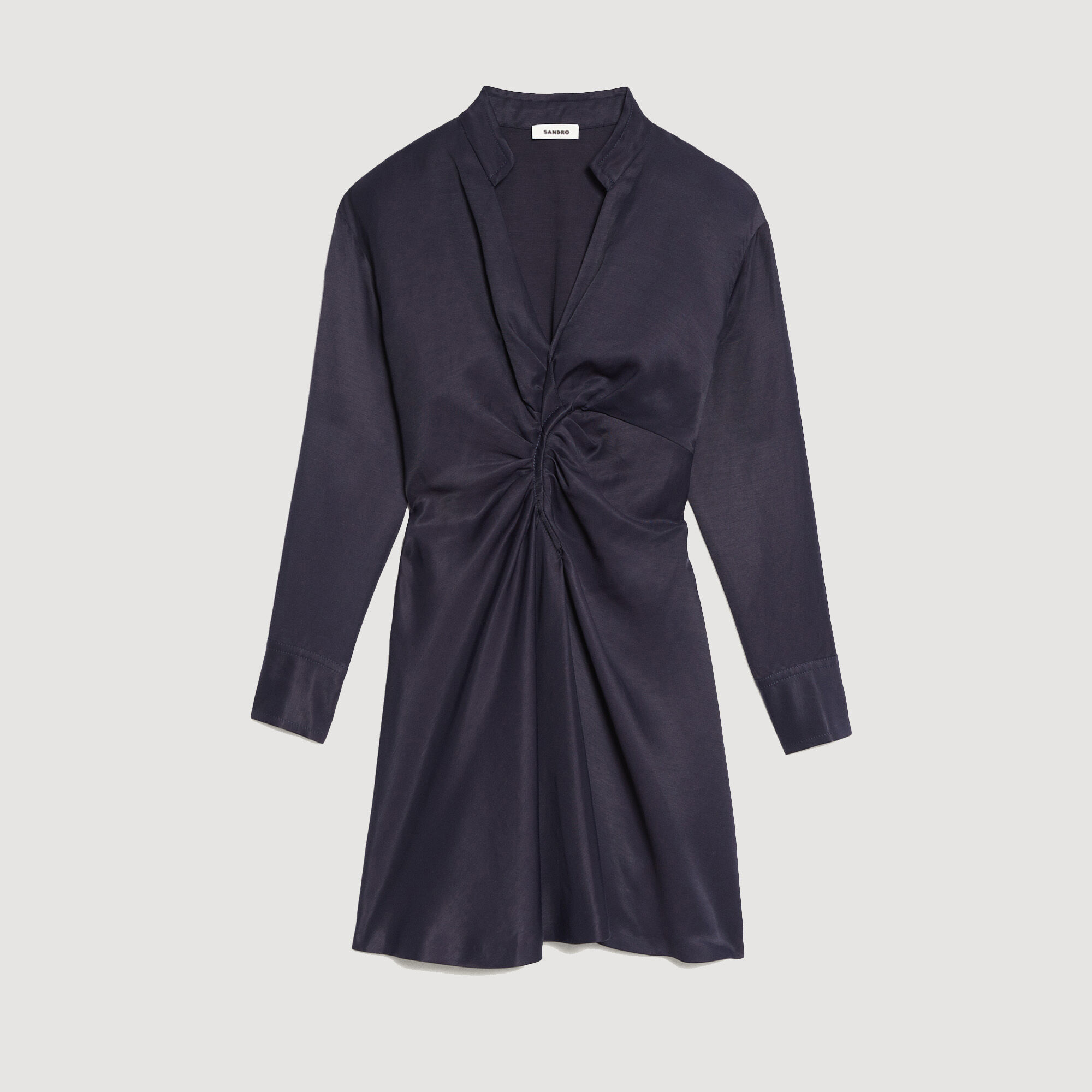 Long-sleeved short dress