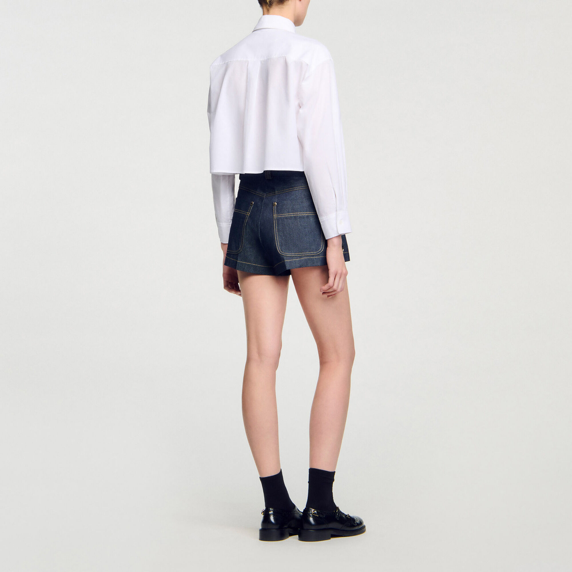 Denim shorts - Women | Sandro
