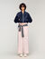 Satin wide-leg trousers