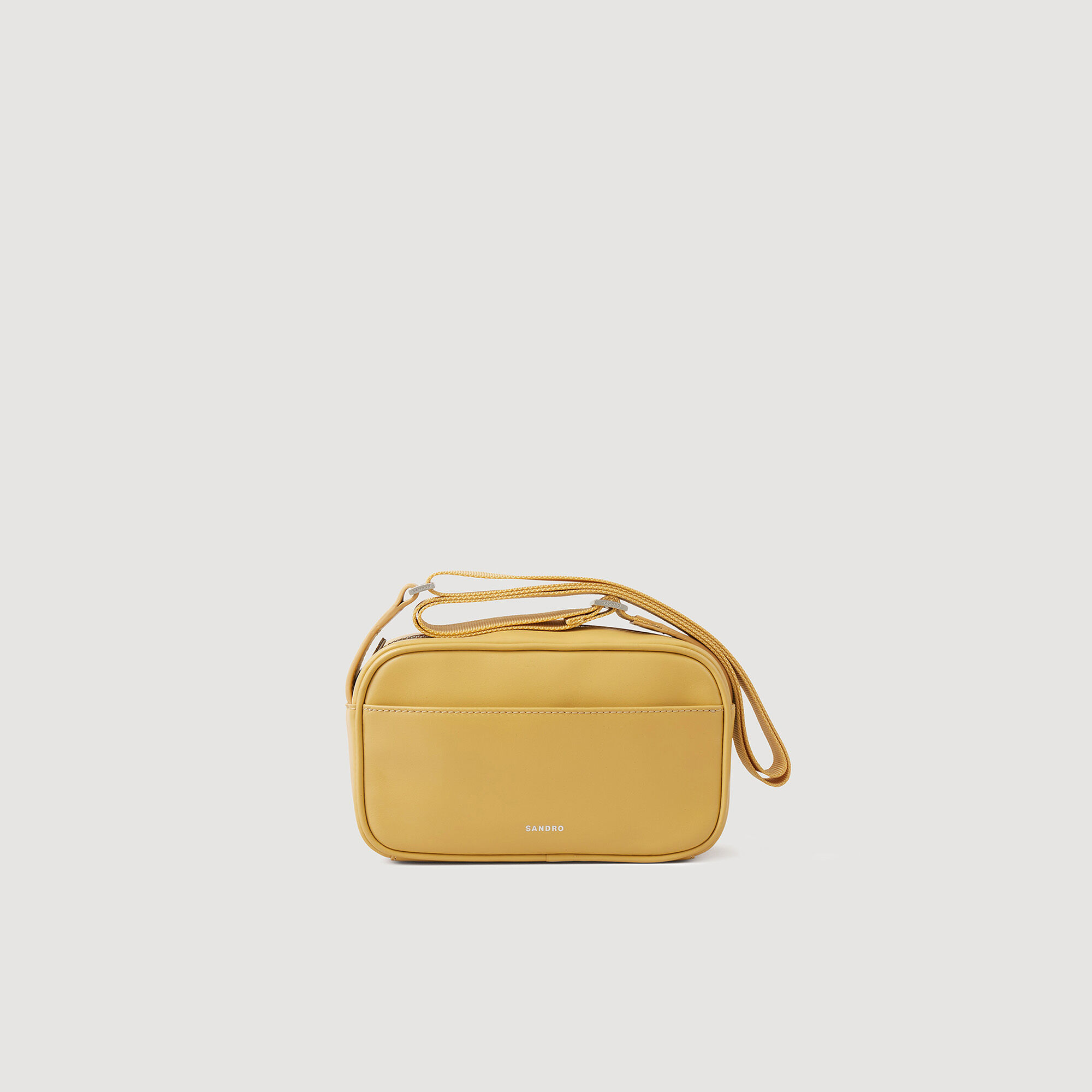 Small smooth leather bag