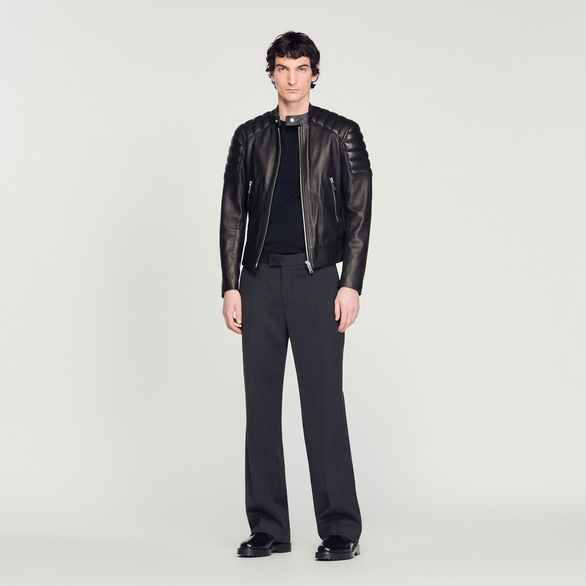 Sandro bomber jacket mens online
