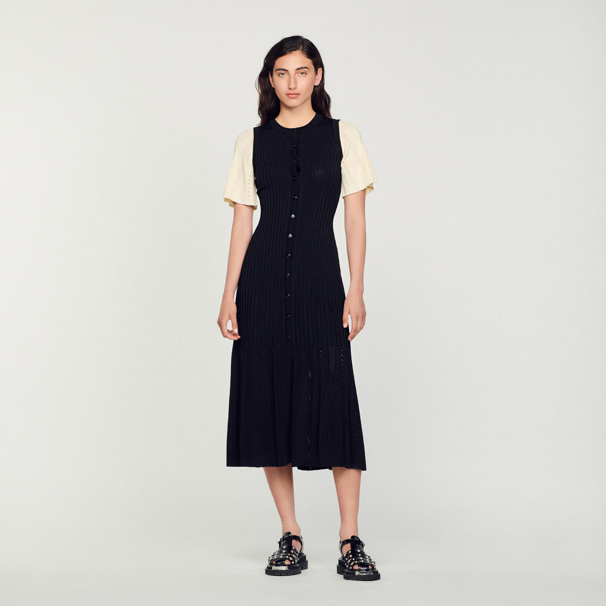 Robe pull sandro outlet