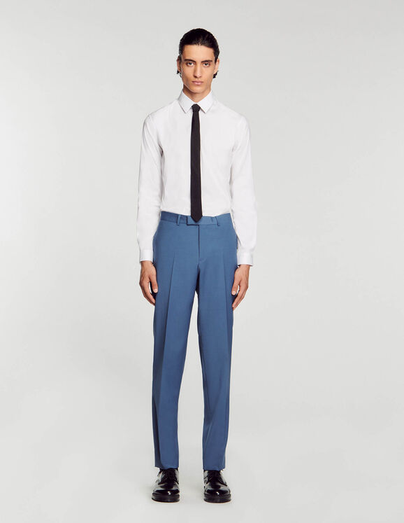 Suit trousers Blue Homme