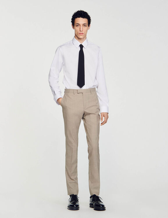 Suit trousers Taupe Homme