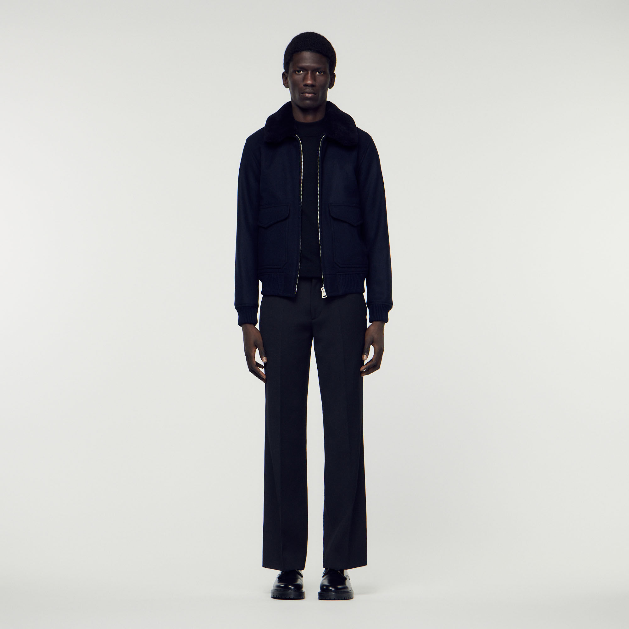Sandro bombers homme online