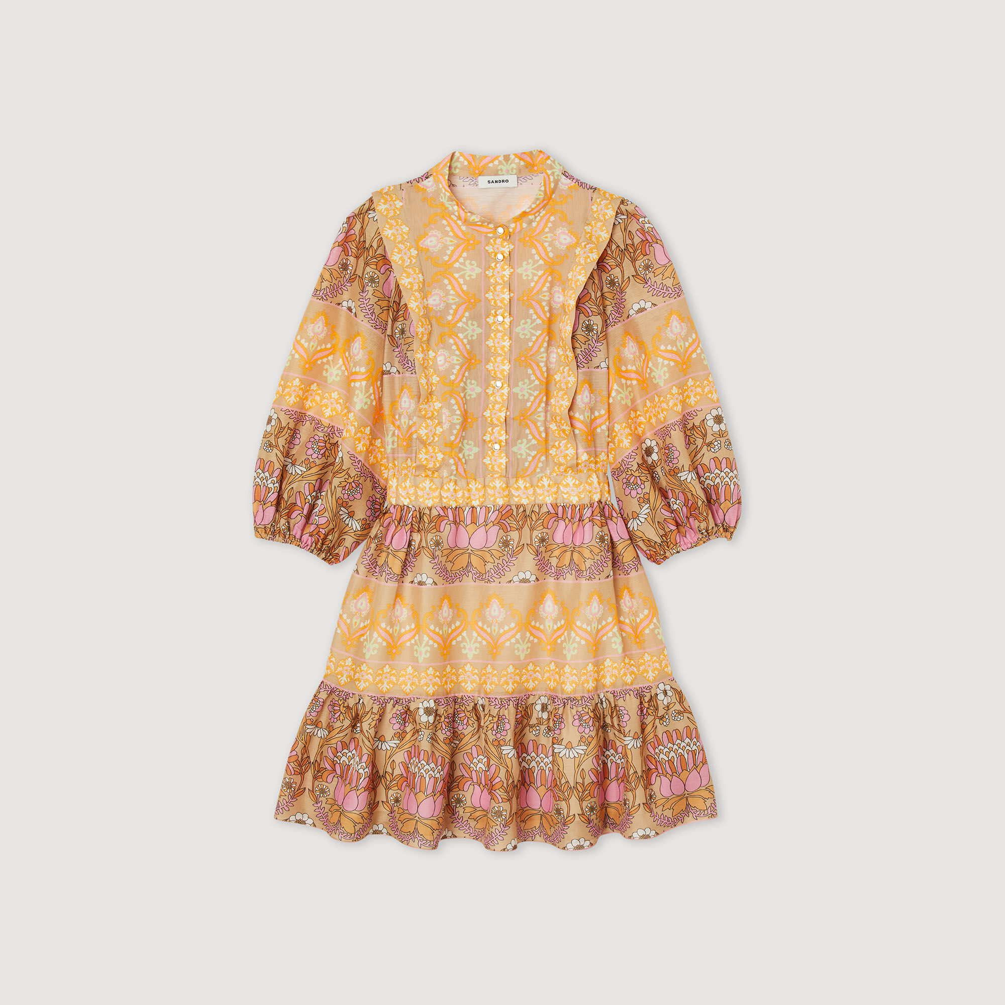 Sandro robe foulard hot sale
