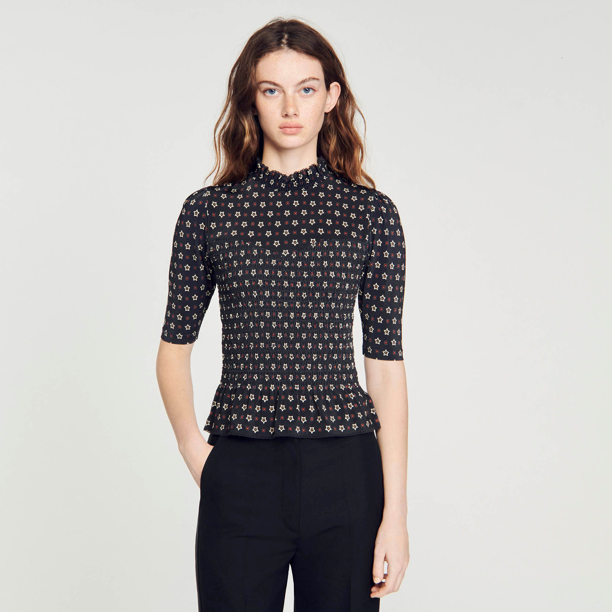 Sandro paris hotsell blouse